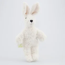 Baby Schlenkertier Hase weiß - 20cm
