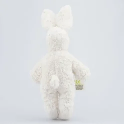 Baby Schlenkertier Hase weiß - 20cm
