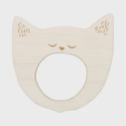 Beißring gähnende Katze
