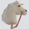Bio-Steckenpferd Mini Einhorn Rose