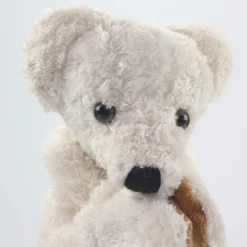 Bär Handpuppe weiß