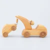 Debresk - kleiner Holz Abschlepper mit Auto