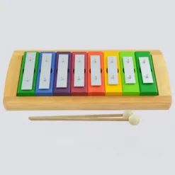 Diatonisches Einzeltonglockenspiel mit 8 Tönen