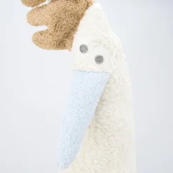 Efie Kuscheltier großer Hahn - weiß