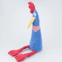 Efie Kuscheltier großer Hahn - blau