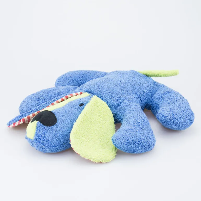 Efie Kuscheltier Hund - blau