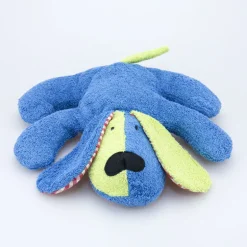 Efie Kuscheltier Hund - blau