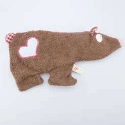 Efie Wärmekissen Braunbär - Kirschkern- oder Dinkel-Inlett