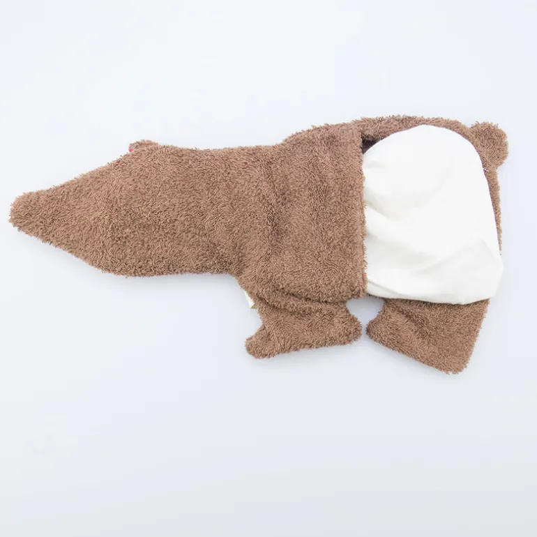 Efie Wärmekissen Braunbär - Kirschkern- oder Dinkel-Inlett