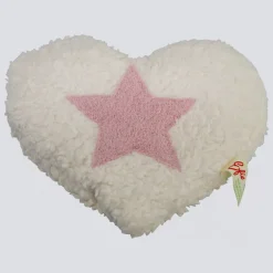 Efie Wärmekissen Stern rosa mit Kirschkern- oder Dinkel-Inlett