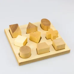 Formen-Legespiel natur
