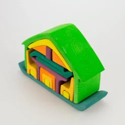 Glückskäfer Möbelhaus grün/gelb