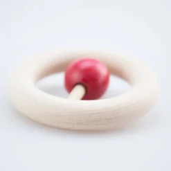 Glückskäfer Ring mit Kugel