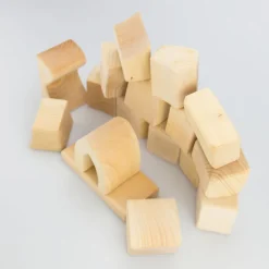 Glückskäfer Spielklötze natur 17-tlg.