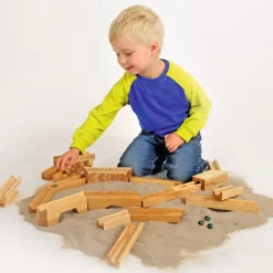 Glückskäferke Sandkugelbahn Brücken-Tunnel-Set