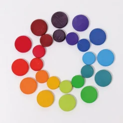 Grimm's 24 Holztaler Regenbogen