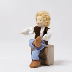 Grimm's Biegepüppchen Herr Linde - 14cm