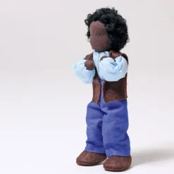 Grimm's Biegepüppchen Herr Ebenholz - 14cm