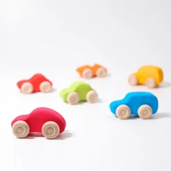 Grimm's Bunte Holzautos - 6 Stück