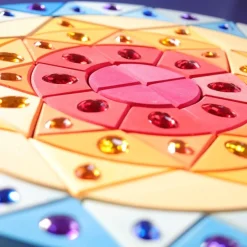 Grimm's Glitzermandala Sonne