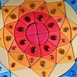 Grimm's Glitzermandala Sonne