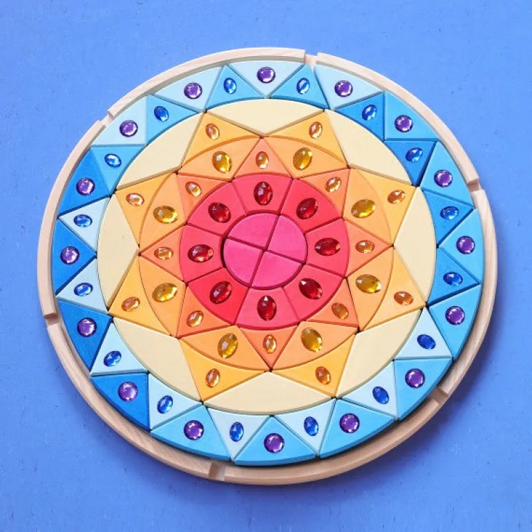 Grimm's Glitzermandala Sonne