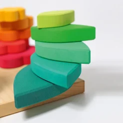 Grimm's Holzspielzeug Steckturm Formen