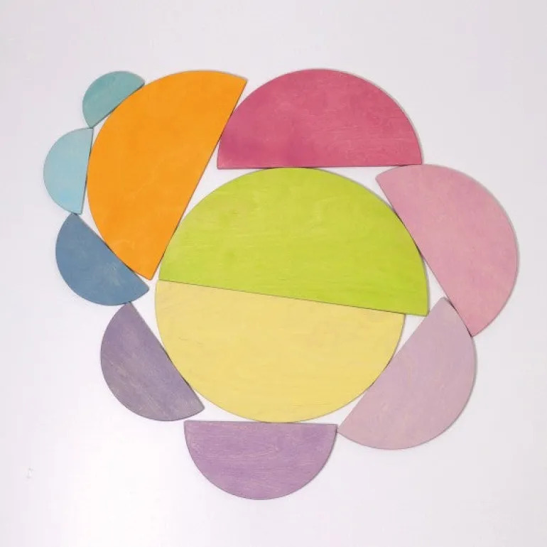 Grimm's Pastell Halbkreise