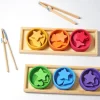Grimm's Sortierspiel Regenbogenschälchen