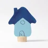 Grimm's Steckfigur blaues Haus
