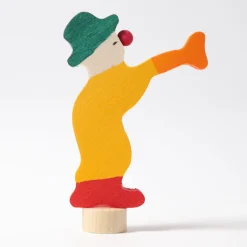 Grimm's Steckfigur Clown mit Trompete