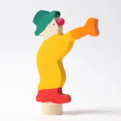 Grimm's Steckfigur Clown mit Trompete