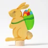 Grimm's Steckfigur Hase mit Korb
