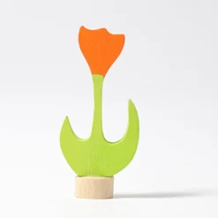 Grimm's Steckfigur orangene Tulpe
