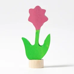 Grimm's Steckfigur Rosa Blume