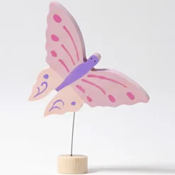 Grimm's Steckfigur Rosa Schmetterling