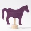 Grimm's Steckfigur violettes Pferd