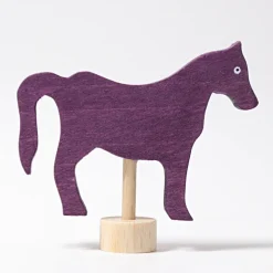 Grimm's Steckfigur violettes Pferd