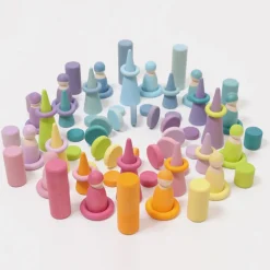 Grimm's Steckspiel Kleine Walzen Pastell