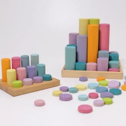 Grimm's Steckspiel Kleine Walzen Pastell