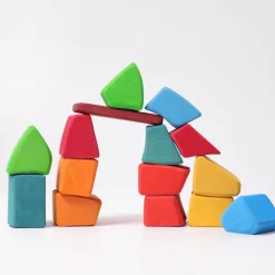 Grimm's Waldorfbauklötze bunt