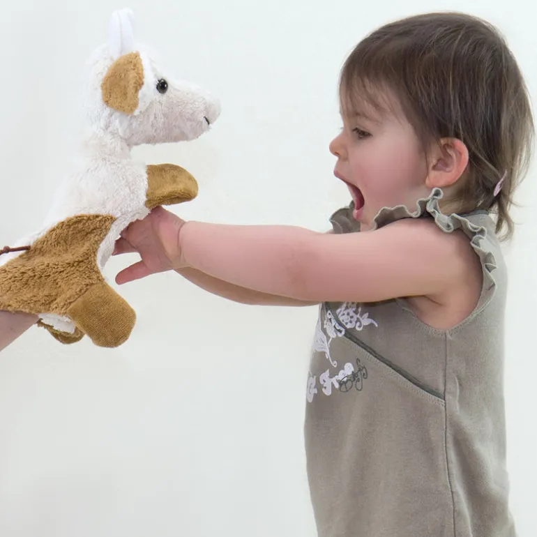 Handpuppe Kuh