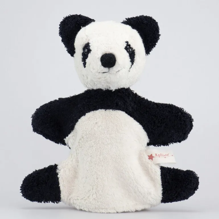 Handpuppe Pandabär