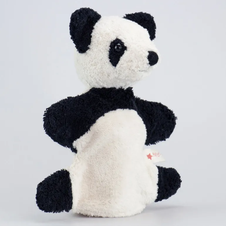 Handpuppe Pandabär