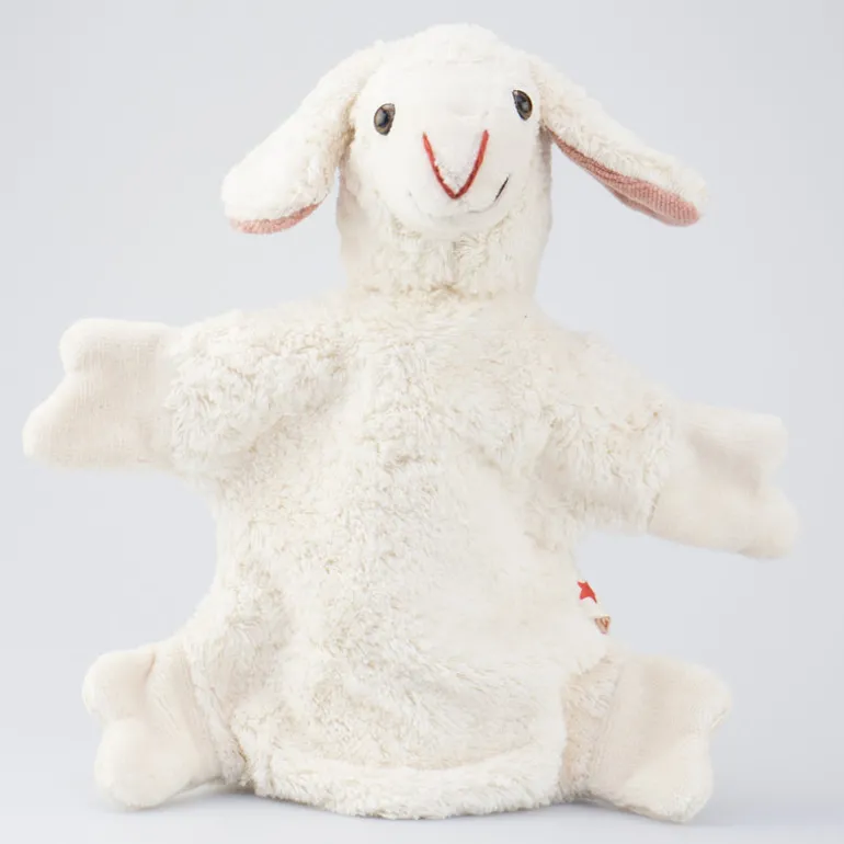 Handpuppe Schaf Bella