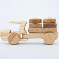Holz Bulldog zum Stecken