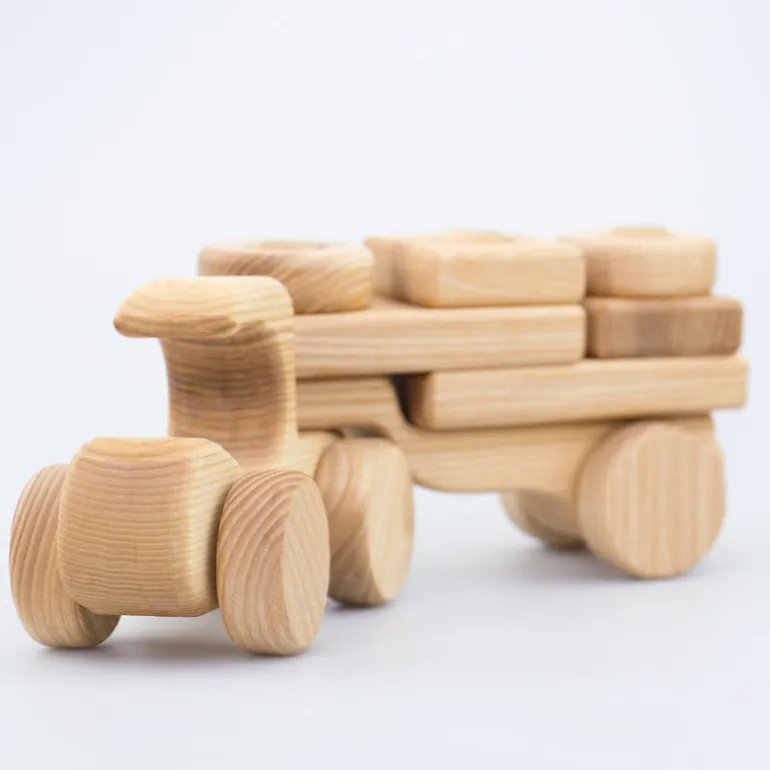 Holz Laster zum Stecken