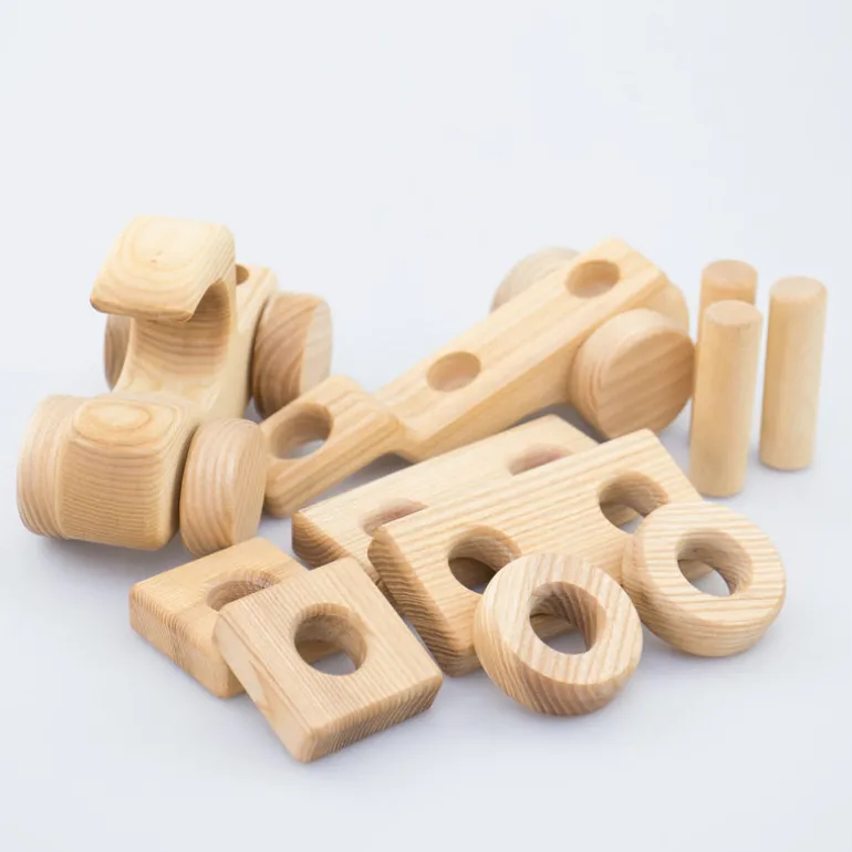 Holz Laster zum Stecken