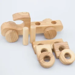 Holz Lieferwagen zum Stecken