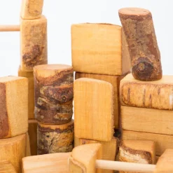 Holz Naturbauklötze - 3kg